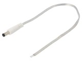 Cablu Electric 2x0,5mm2 cu Mufă DC 5,5/2,5 Transparent