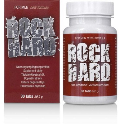 Rock Hard - Pastile pentru Mărirea Penisului, 30 tabs foto