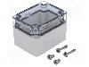 Carcasa policarbonat, 50mmx65mmx45mm, IP66, IP67, FIBOX - PCT 050705