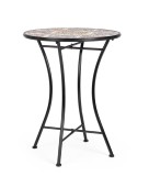 Cumpara ieftin Masa rotunda otel ceramica multicolora Santorini &Oslash;60x75h