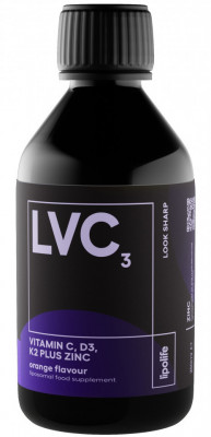 Lipolife LVC3 - Vitamina C, D3, K2 plus zinc, lipozomale 250ml foto