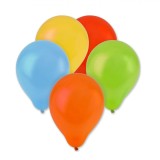 Baloane Latex, Set 10 Bucăți, Multicolor, 23 cm, Oem
