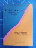 Mihail Manoilescu - creator de teorie economică / Coordonator Vasile Nechita, 1993