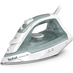 Fier de calcat cu abur Tefal Virtuo FV2C42E0, 2000W, jet de abur 120 g/min, abur variabil 0-27 g/min, rezervor apa 240 ml, talpa ceramica, varf de pre