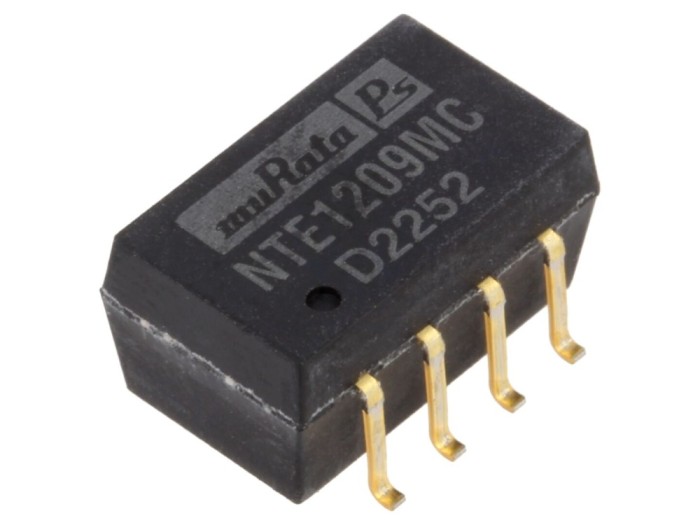 Convertor DC/DC 1W 12V la 9V SMD