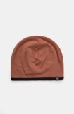 Icebreaker beanie cu doua fete 200 Oasis culoarea rosu, de lana, din tesatura neteda, IBIBM20003G1