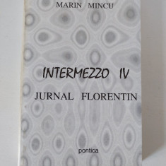 Marin Mincu - Intermezzo volumul 4, pontica