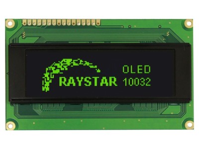 Afișaj OLED grafic 100x32 verde foto