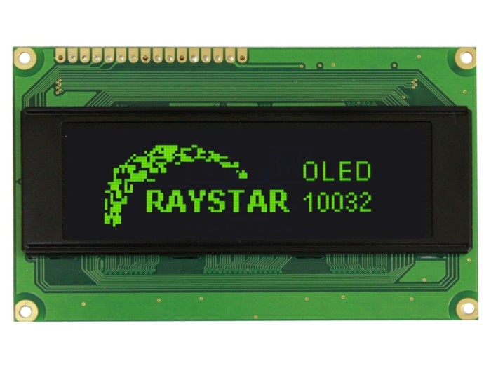Afișaj OLED grafic 100x32 verde