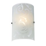Aplica Damasco 05-819, 1 x E27, alba, clasica