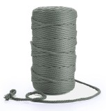 Sul de ata pentru macrame Jbson, bumbac, gri, 150 m
