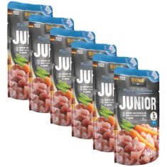 Belcando Junior pui cu morcovi 6 x 125 g foto