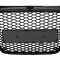 Grila Centrala Fara Emblema Audi A1 8X Pre Facelift (2010-2014) RS1 Design Negru Lucios Performance AutoTuning