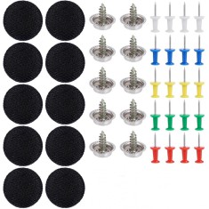 Kit 30 nituri universale tip butoni, capse reparare plafon auto NEW!