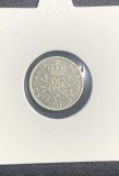 Moneda 50 bani 1911 argint