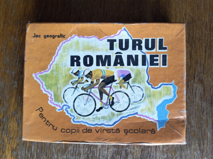 Joc vintage de colectie Turul Romaniei 1977 / CJP