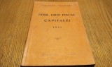 NOUL GHID FISCAL AL CAPITALEI 1937 - Nestor Nicolescu, Vasile Mihaescu - Editura Tiparul Romanesc, 1937, 88 p.