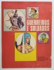 Guerreiross e Soldados Mickey, Supliment Revista, Cartoline Ilustrate Colectie Copii, Anii &#039;70, Portugheza
