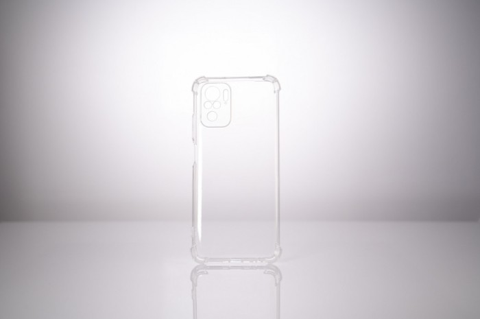 Husa Xiaomi Redmi Note 10 S Spacer, transparenta, grosime 1.5mm, protectie suplimentara antisoc la colturi, material flexibil TPU &quot;SPPC-XI-RM-N10S-CLR
