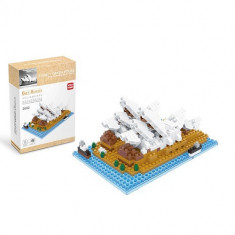 Set micro cuburi constructie Wise Hawk - Opera din Sydney, 425 piese