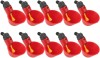 Adapatori Pasari Curte Rosii, Plastic, Set 10 Bucati - Iongziming