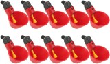 Set 10 Adapatori Pasari Curte Iongziming Rosu Plastic Medie, Adapator Pasari