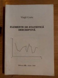 Elemente de statistica descriptiva- Virgil Craiu