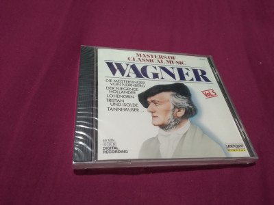 CD WAGNER MASTERS OF CLASSICAL MUSIC VOL 5 ORIGINAL SIGILAT foto