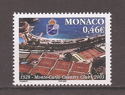 Monaco 2003 - Aniversarea a 75 de ani de la Monte Carlo Country Club, MNH