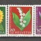 Elvetia.1961 Pro Juventute-Flori de gradina SH.43