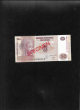 Rar! Congo 50 francs 2007 specimen G