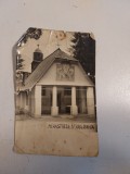 Fotografie veche Manastirea St Ana Rohia, Maramures, 9x14cm (cca anii 60)