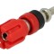 Conector soclu banană 4mm 30A roșu