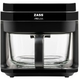 Friteuza cu aer cald Zass ZAF 09, 1200 W, 5.5 l, Negru