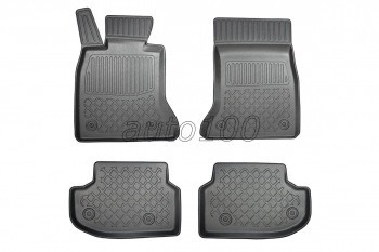 Covorase cauciuc tip tavita dedicate BMW 5 (F10)/BMW 5 (F11) fara X-drive foto