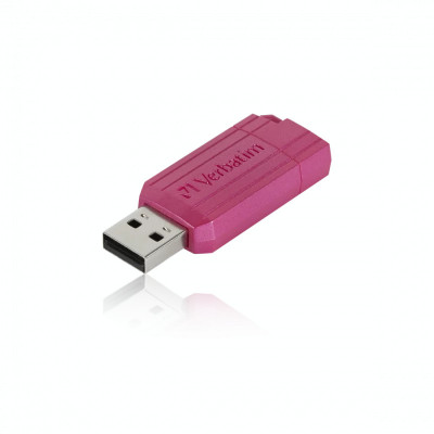 Memorie USB2.0 128GB Verbatim PINSTRIPE STORE N GO roz 49460 foto