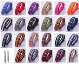 Cumpara ieftin Curea Nylon Universală &ndash; 16/18/20/22 mm &ndash; Culori: Negru, Roșu, Orange, Verde,
