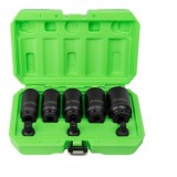 Set de 8 tubulare si capete XZN 1/2 inch, de impact, 27-36 mm, Cr-Mo