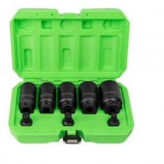 Set de 8 tubulare si capete XZN 1/2 inch, de impact, 27-36 mm, Cr-Mo
