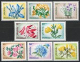 Mongolia 1966 Mi 435/42 - Flori