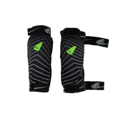 MBS Protectii genunchi Ufo Plast Spartan pentru MTB, negru/alb, S/M, Cod Produs: GI02440KSM foto