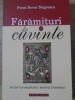 FARAMITURI DE CUVINTE LECTURI EVANGHELICE PENTRU DUMINICI-SEVER NEGRESCU-229567