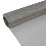 Cumpara ieftin Plasa de sarma, argintiu, 100 x 500 cm, otel inoxidabil