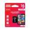 Card de Memorie MicroSDHC cu Adaptor SD Goodram M1AA UHS-I, 16Gb Clasa 10 Blister