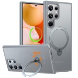 Husa pentru samsung galaxy s24 ultra - torras ostand spin - dark grey