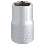Unior 190/1 6p - Capat cheie tubulara cu profil hexagonal interior 6 laturi 14 mm 1/2 inch