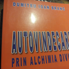 AUTOVINDECARE PRIN ALCHIMIA DIVINA - DUMITRU IOAN BRANC, MIRADOR, 2008, 210 P