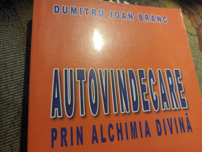 AUTOVINDECARE PRIN ALCHIMIA DIVINA - DUMITRU IOAN BRANC, MIRADOR, 2008, 210 P foto