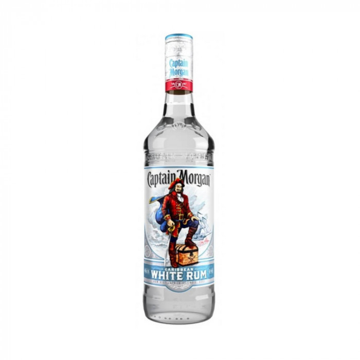 Rom Captain Morgan White, 0.7L, Alcool 35%, Captain Morgan Rom, Rom White, Rom White Captain Morgan, Bauturi Spirtoase, Rom Alb, Rom Alb Captain Morga