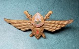 Insigna pilot militar Romania 1968 clasa 3 RSR
